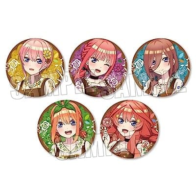 トレーディング缶バッジ 五等分の花嫁 カントリーver. 5個入りBOX