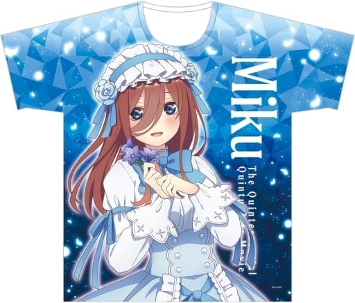 映画「五等分の花嫁」 フルグラフィックTシャツC[中野三玖 ロリィタファッションver.] Lサイズ