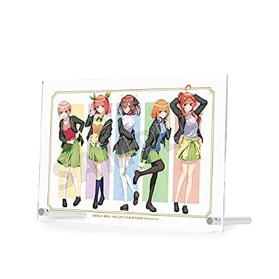 五等分の花嫁 描き下ろしイラスト 集合 衣装交換ver. A5アクリルパネル