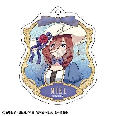 五等分の花嫁 アクリルキーホルダー 中野三玖 アールヌーヴォー