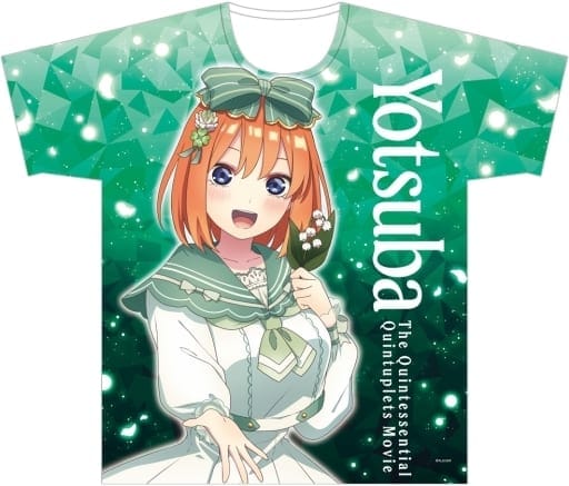 映画「五等分の花嫁」 フルグラフィックTシャツD[中野四葉 ロリィタファッションver.] Lサイズ