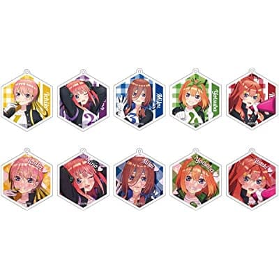 五等分の花嫁 アクリルキーホルダーコレクション 応援団ver