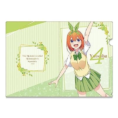 五等分の花嫁∽ クリアファイル デザイン04(中野四葉/A)