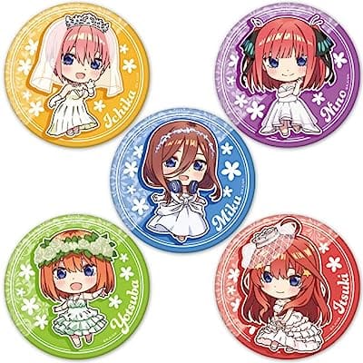 五等分の花嫁 トレーディング缶バッジ vol.4 5個入りBOX