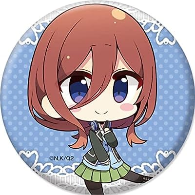 五等分の花嫁 (再販) ぺたん娘缶バッジ 中野三玖