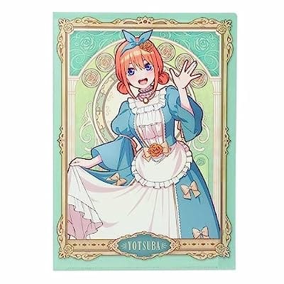 五等分の花嫁 A4シングルクリアファイル 中野四葉 アールヌーヴォー