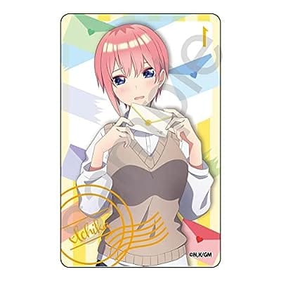 五等分の花嫁 Letter ICカードステッカー 中野一花(再販)