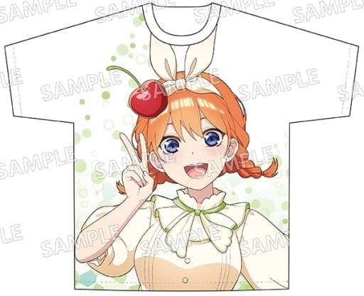 五等分の花嫁 フルグラフィックTシャツXL クリームソーダver. 中野四葉