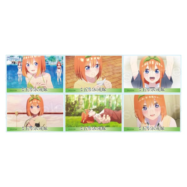 五等分の花嫁 場面写アクリルブロック 四葉