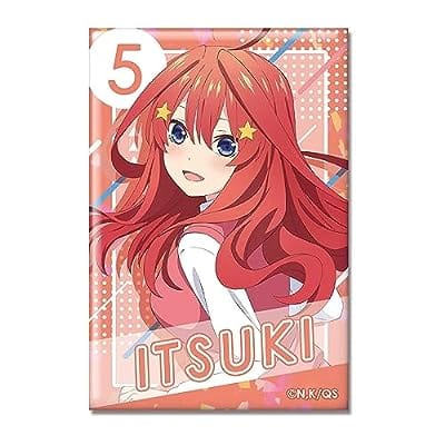 五等分の花嫁∽ ホログラム缶バッジ デザイン09(中野五月/A)