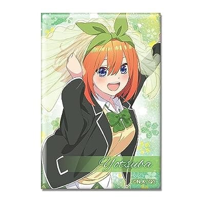 五等分の花嫁∽ ホログラム缶バッジ デザイン08(中野四葉/B)