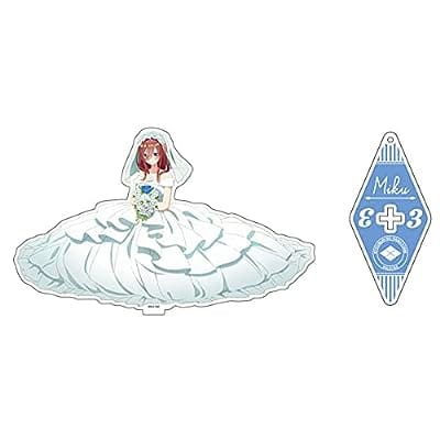 五等分の花嫁  描き下ろしアクリルフィギュアM(ドレス)/中野三玖(再販)