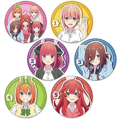 五等分の花嫁∽ トレーディング缶バッジ vol.1(BOX)