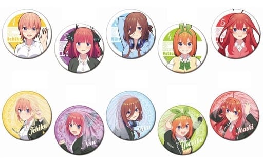 五等分の花嫁∽ CANバッジ