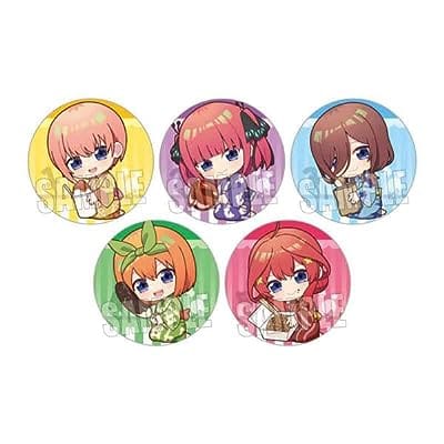 五等分の花嫁∽ トレーディング缶バッジ ぎゅぎゅっと