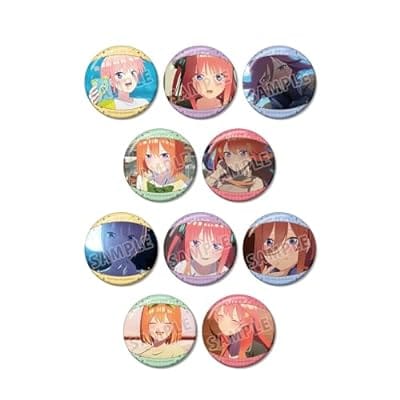 五等分の花嫁 トレーディング場面写缶バッジ 10個入りBOX