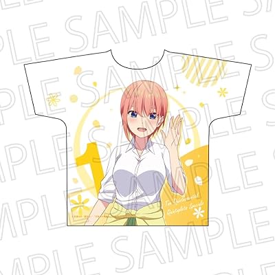 五等分の花嫁∽ フルグラフィックTシャツ 中野一花