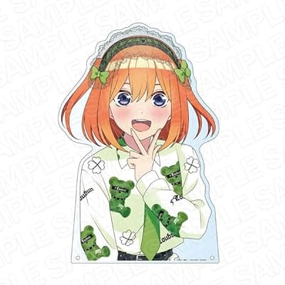 五等分の花嫁∽ 特大ダイカットアクリルボード 中野四葉 サブカルパンク ver.