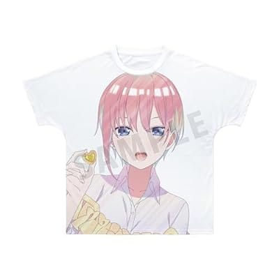 五等分の花嫁 描き下ろしイラスト 中野一花 制服エプロンver. Ani-Art clear label フルグラフィックTシャツユニセックス XS