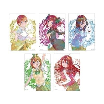 五等分の花嫁∽ grunge CANVAS ブロマイド5枚セット