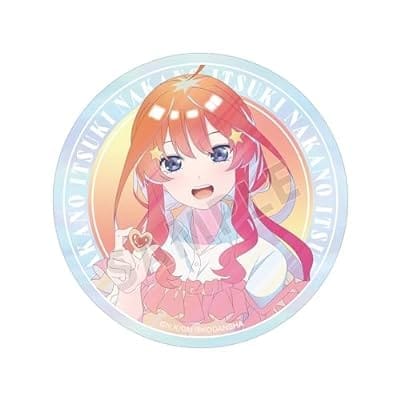 五等分の花嫁 描き下ろしイラスト 中野五月 制服エプロンver. Ani-Art clear label オーロラステッカー