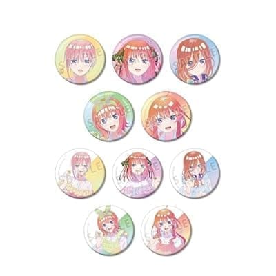 五等分の花嫁 描き下ろしイラスト 制服エプロンver. トレーディング Ani-Art clear label 缶バッジ(1BOX)