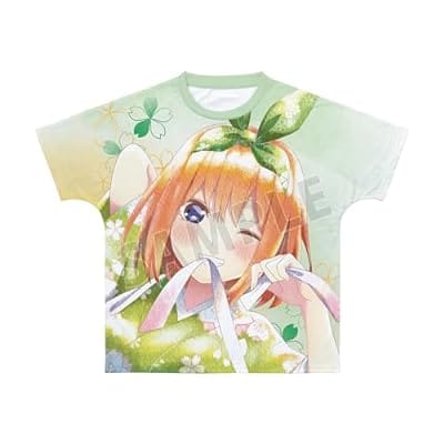 五等分の花嫁 描き下ろしイラスト 中野四葉 桜和装ver. Ani-Art aqua label フルグラフィックTシャツユニセックス S