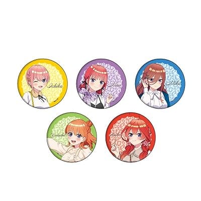 五等分の花嫁∽ 缶バッジ 02/大阪デートver. ブラインド(全5種)(描き下ろしイラスト)