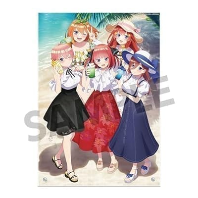 五等分の花嫁∽ 描き下ろしA4ビジュアルアクリルプレート バカンス ver.