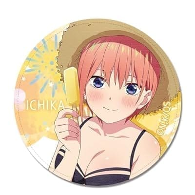 五等分の花嫁∽ レザーバッジ デザイン06(中野一花/水着)