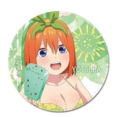 五等分の花嫁∽ レザーバッジ デザイン09(中野四葉/水着)