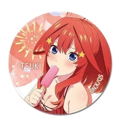 五等分の花嫁∽ レザーバッジ デザイン10(中野五月/水着)