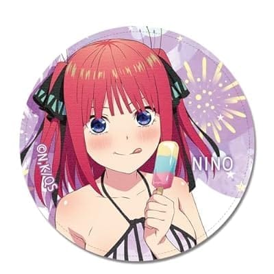 五等分の花嫁∽ レザーバッジ デザイン07(中野二乃/水着)