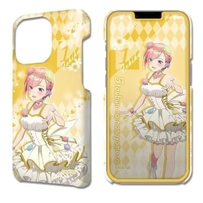 五等分の花嫁∽ デザジャケット iPhone 13 Pro ケース&保護シート デザイン01(中野一花/花の妖精ver.)【描き下ろし】