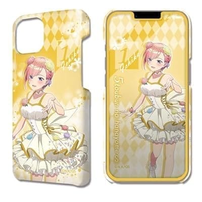 五等分の花嫁∽ デザジャケット iPhone 14 ケース&保護シート デザイン01(中野一花/花の妖精ver.)【描き下ろし】