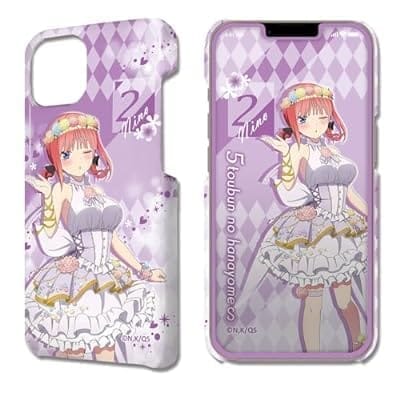 五等分の花嫁∽ デザジャケット iPhone 13 ケース&保護シート デザイン02(中野二乃/花の妖精ver.)【描き下ろし】