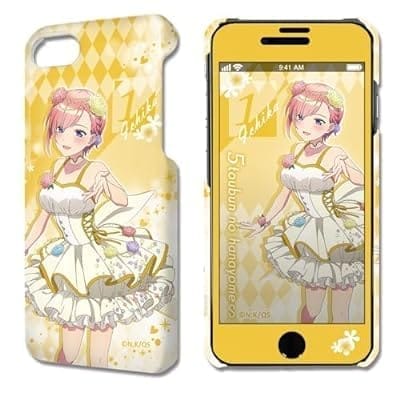 五等分の花嫁∽ デザジャケット iPhone SE(第2世代)/8/7/6/6s ケース&保護シート デザイン01(中野一花/花の妖精ver.)【描き下ろし】