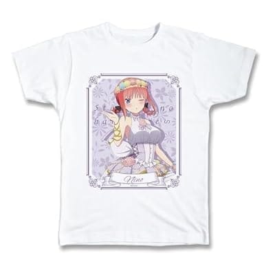 五等分の花嫁∽ Tシャツ Lサイズ デザイン02(中野二乃/花の妖精ver.)【描き下ろし】