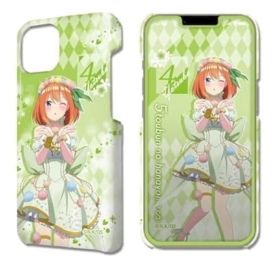 五等分の花嫁∽ デザジャケット iPhone 14 ケース&保護シート デザイン04(中野四葉/花の妖精ver.)【描き下ろし】