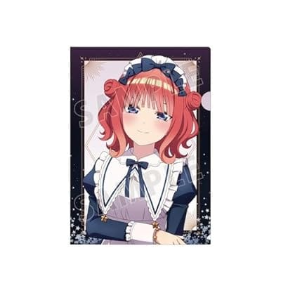 五等分の花嫁∽ 描き下ろし 中野二乃 星空メイドver. クリアファイル