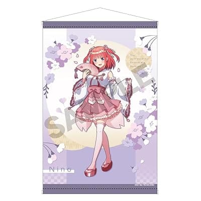 五等分の花嫁 B2タペストリー_中野二乃/桜巫女