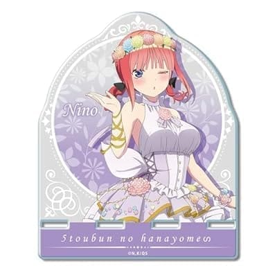 五等分の花嫁∽ アクリルスマホスタンド デザイン02(中野二乃/花の妖精ver.)【描き下ろし】