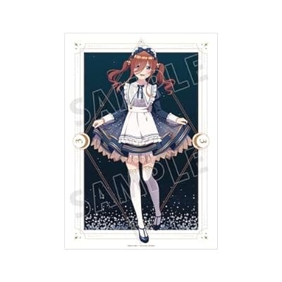 五等分の花嫁∽ 描き下ろし 中野三玖 星空メイドver. A3マット加工ポスター