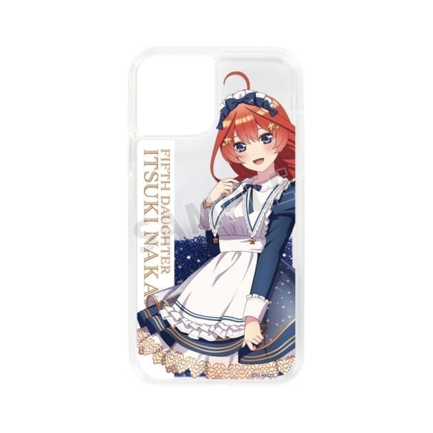 五等分の花嫁∽ 描き下ろし 中野五月 星空メイドver. グリッターiPhoneケース(対象機種/iPhone 11)