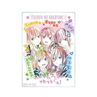 五等分の花嫁 TVアニメ  集合 Ani-Art 第3弾 アクリルステッカー