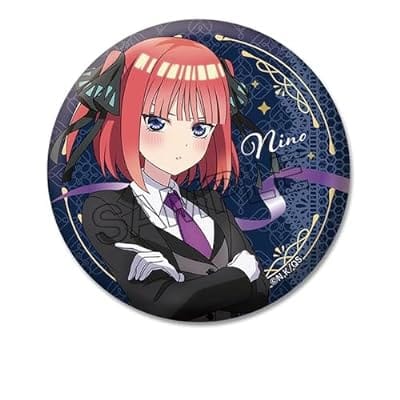 五等分の花嫁∽ 描き下ろし缶バッジ 中野二乃