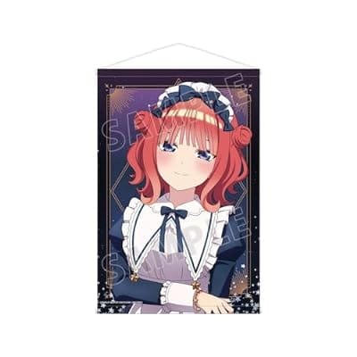 五等分の花嫁∽ 描き下ろし 中野二乃 星空メイドver. B2タペストリー