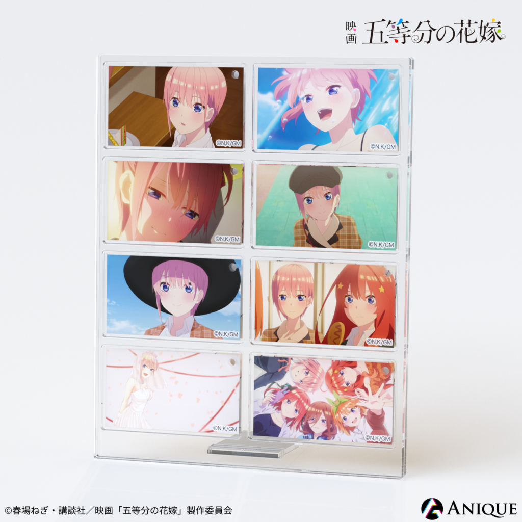 アニメシリーズ『五等分の花嫁』オンライン展覧会 中野一花 フェイスアクリルコレクション