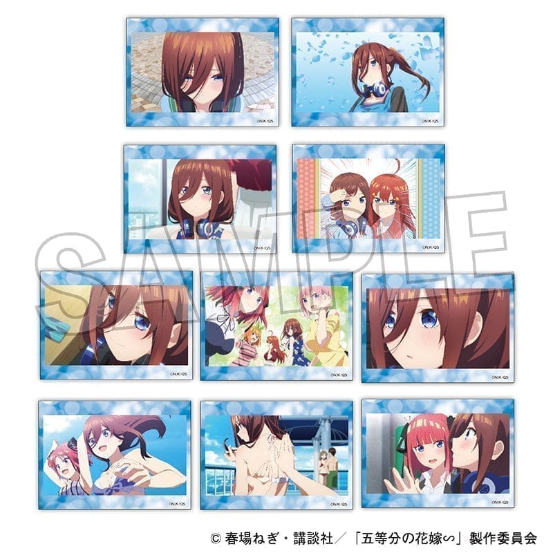 PROOF 五等分の花嫁∽ トレーディングホロステッカー 三玖BOX