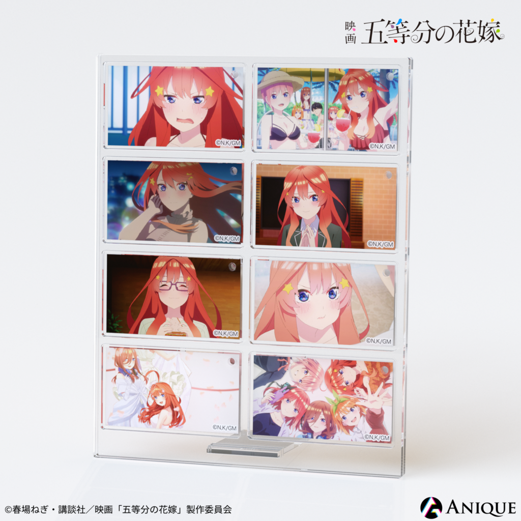 アニメシリーズ『五等分の花嫁』オンライン展覧会 中野五月 フェイスアクリルコレクション